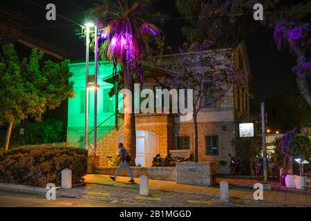 , Deutsche Altbau Kolonie, Sderot Ben Gourion, Altstadt, Haïfa, Israël Banque D'Images