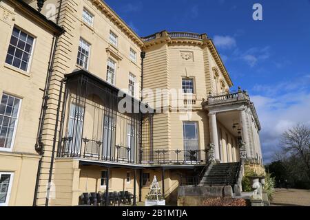 Quartier Général Du Commandement De La Force Terrestre, Prieuré Bentley, Mansion House Drive, Stanmore, Harrow, Grand Londres, Angleterre, Grande-Bretagne, Royaume-Uni, Europe Banque D'Images