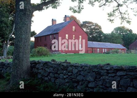 Nathan Hale Homestead, Coventry, West Virginia Banque D'Images