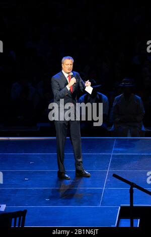 New York, NY, États-Unis. 26 février 2020. Bill de Blasio est présent pour TUER UN MOCKINGBIRD Exécuté gratuitement à 18 000 Élèves de l'école publique, Madison Square Garden, New York, NY le 26 février 2020. Crédit : Jason Smith/Everett Collection/Alay Live News Banque D'Images