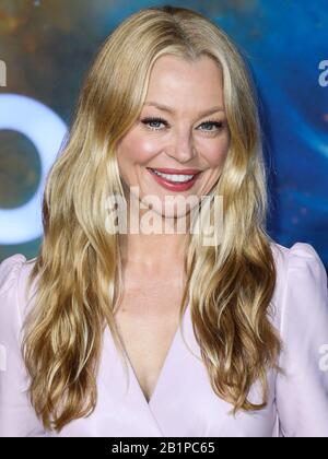 Westwood, États-Unis. 26 février 2020. Westwood, LOS ANGELES, CALIFORNIE, États-Unis - 26 FÉVRIER: L'actrice Charlotte Ross arrive à la première de Los Angeles De 'Cosmos: Possible Worlds' de National Geographic, tenue à Royce Hall à l'Université de Californie, Los Angeles (UCLA) le 26 février 2020 à Westwood, Los Angeles, Californie, États-Unis. (Photo De Xavier Collin/Image Press Agency) Crédit: Image Press Agency/Alay Live News Banque D'Images