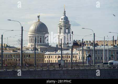 29 Avril 2018 Saint-Pétersbourg, Russie. Église de Sainte-Catherine la grande Martyr. Banque D'Images