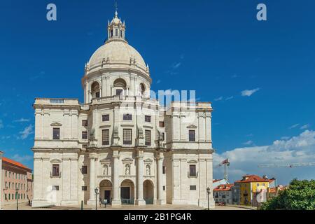 La célèbre église Saint-Vicent à Lisbonne, Portugal Banque D'Images