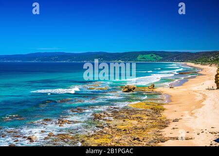 Eagle Rock Marine Sanctuary À Aireys Inlet, Victoria, Australie Banque D'Images