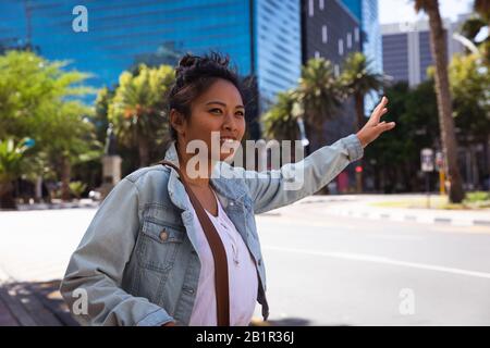 La femme de la rue Banque D'Images