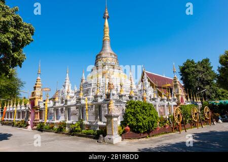 Wat Chetawan, Chiang Mai, Thaïlande Banque D'Images