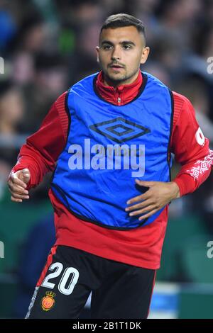 SÉVILLE, 21-02-2020. Ligue Espagnole De La Division Primera. LaLiga. Estadio Benito Villamarin. Aleksander Sedlar (RCD Mallorca) pendant le jeu Real Betis - RCD Mallorca. Banque D'Images