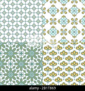 Motif géométrique décoratif sans couture. Décor méditerranéen traditionnel. Illustration de Vecteur