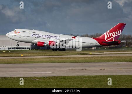 Virgin Atlantic - Jersey Girl Banque D'Images