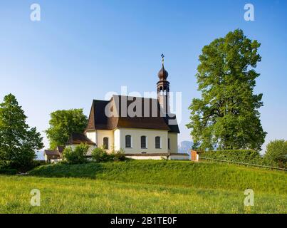 Église De Pèlerinage Maria Hilf, Mondsee, Salzkammergut, Haute-Autriche, Autriche Banque D'Images