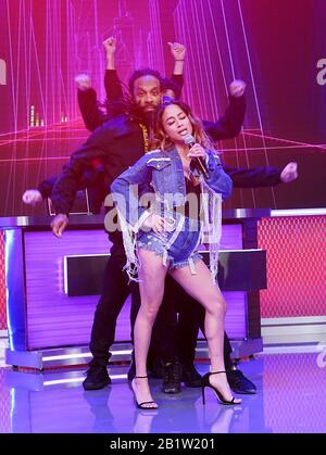 Miami, États-Unis D'Amérique. 27 février 2020. Miami, FL - 27 FÉVRIER : la chanteuse Ally Brooke se produit pendant le spectacle du matin de UnivisionÕs Despierta America le 26 février 2020 à Miami, en Floride. (Photo de Alberto E. Tamargo/Sipa USA) crédit: SIPA USA/Alay Live News Banque D'Images