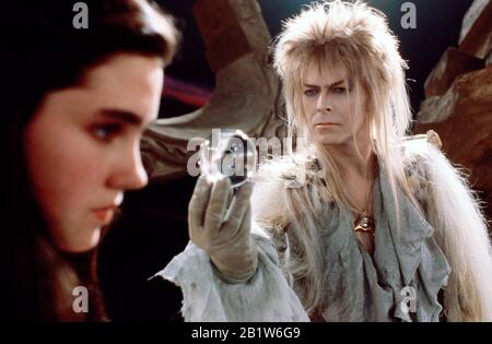 Jennifer Connelly, David Bowie, 'Labyrinthe' © 1986 Tri-Star Pictures Référence De Fichier # 33962-249tha Banque D'Images