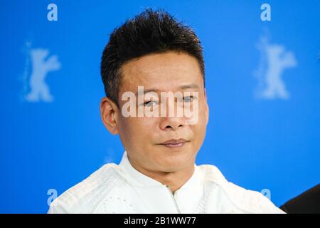 Grand Hyatt Hotel, Potsdamer Platz, Berlin, Allemagne. 27 février 2020. Lee Kang-Sheng pose à JOURS Photocall . Photo Par Crédit : Julie Edwards/Alay Live News Banque D'Images