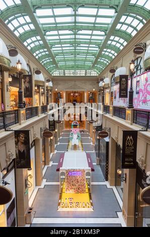 Centre Commercial De L'Hôtel Parisien, Macao, Chine Banque D'Images