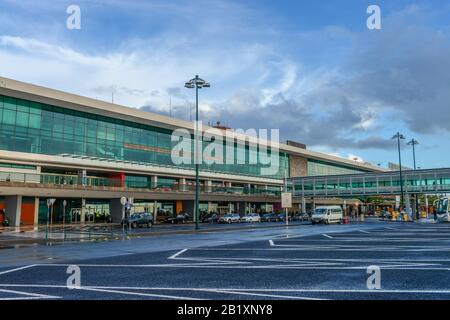 Flughafen, Funchal, Madeira, Portugal Banque D'Images