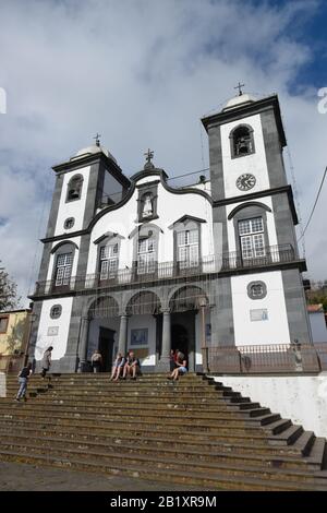 Kirche 'Nossa Senhora Do Monte', Monte, Funchal, Madère, Portugal Banque D'Images