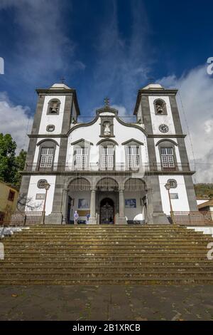 Kirche 'Nossa Senhora Do Monte', Monte, Funchal, Madère, Portugal Banque D'Images