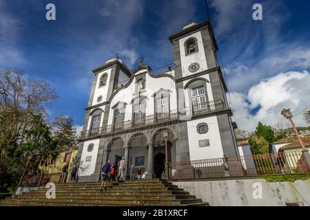 Kirche 'Nossa Senhora Do Monte', Monte, Funchal, Madère, Portugal Banque D'Images