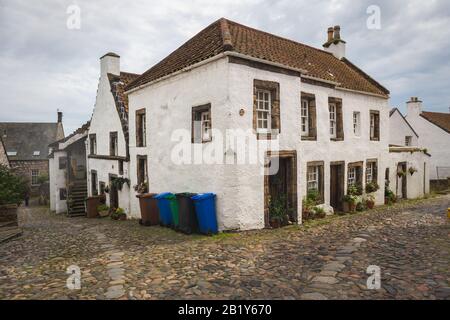 National Trust for Scotland restauré propriété en Écosse Fife Culross Banque D'Images