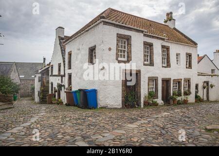 National Trust for Scotland restauré propriété en Écosse Fife Culross Banque D'Images