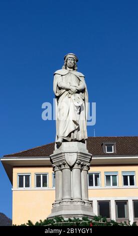 Italie, Trentin-Haut-Adige, Bolzano, Piazza Walther Banque D'Images