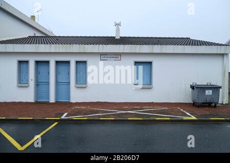 gendarmerie fromentine france Banque D'Images