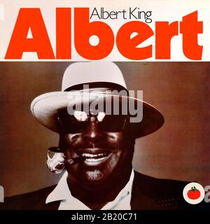 Albert King - couverture originale de l'album en vinyle - Albert - 1976 Banque D'Images