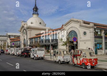 Markthalle Sercado da Ribeira, Avenida 24 de Julho, Lissabon, Portugal Banque D'Images