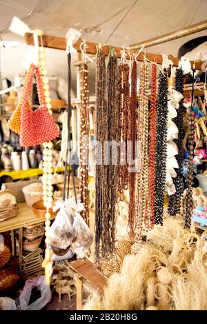 Objets, Artisanat, Ver-O-Peso Market, Belém, Pará, Brésil Banque D'Images