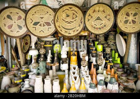 Objets, Artisanat, Ver-O-Peso Market, Belém, Pará, Brésil Banque D'Images