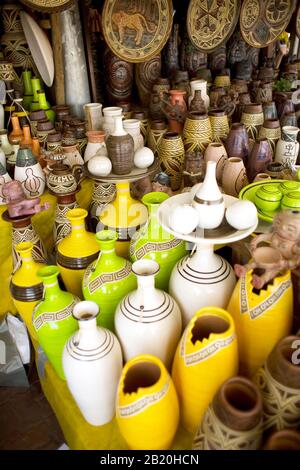 Objets, Artisanat, Ver-O-Peso Market, Belém, Pará, Brésil Banque D'Images