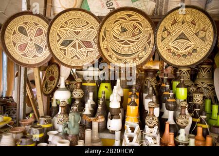 Objets, Artisanat, Ver-O-Peso Market, Belém, Pará, Brésil Banque D'Images