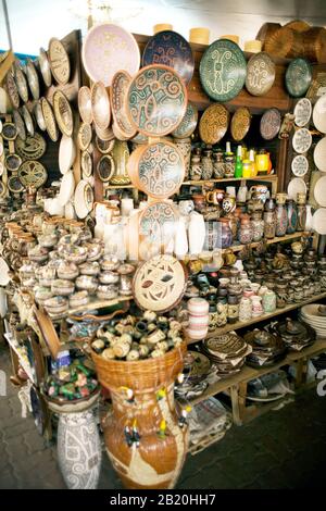 Objets, Artisanat, Ver-O-Peso Market, Belém, Pará, Brésil Banque D'Images