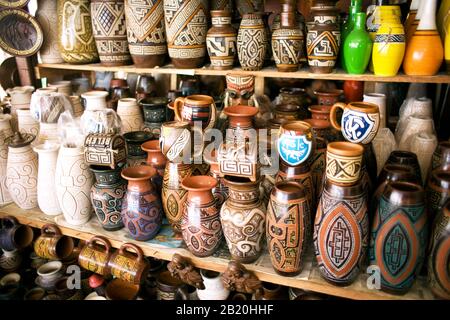 Objets, Artisanat, Ver-O-Peso Market, Belém, Pará, Brésil Banque D'Images