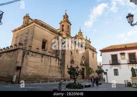 Carmona, Espagne. Le Convento de las Descalzas (Couvent du Barefoted), dans cette ville en Andalousie dans la province de Séville Banque D'Images