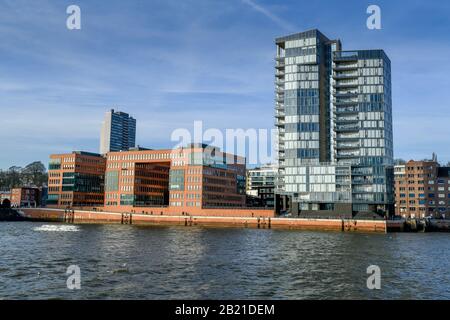 Tour Kristall, Große Elbstraße, Altona, Hambourg Banque D'Images