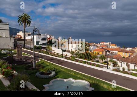 Jardin Jardín Victoria à la Orotava, Tenerife, îles Canaries, Espagne Banque D'Images