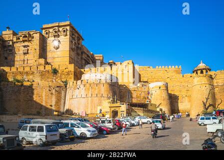 jaisalmer fort à rajasthan, inde Banque D'Images