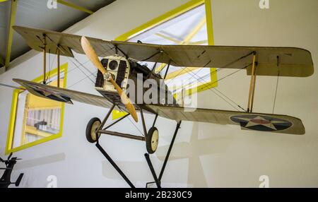 Musée De L'Aviation, Saint Victoret (13,France) Woseley Banque D'Images