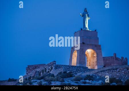 Cerro De San Cristobal, Alcazaba De Almeria, Andalousie, Espagne Banque D'Images