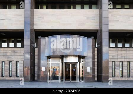 Glasgow Sheriff court and Justice of the Peace court, Glasgow, Écosse, Royaume-Uni Banque D'Images