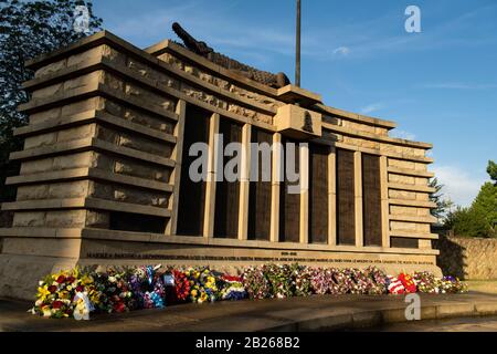 Mémorial De Guerre, Maseru, Lesotho Banque D'Images