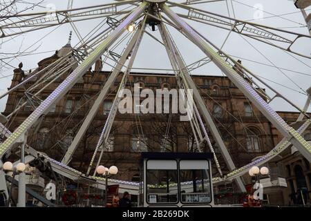 Roue Ferris, Leeds Banque D'Images