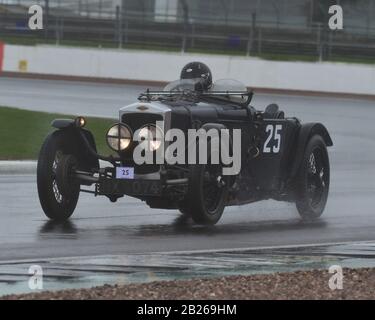 Winston Teague, Frazer Nash Falcon, Pomeroy Trophy, Vintage Sports Car Club, Vscc, 15 Février 2020, Circuit Grand Prix, Silverstone, Towcester, Angl Banque D'Images