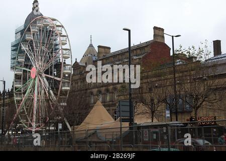 Roue Ferris, Leeds Banque D'Images