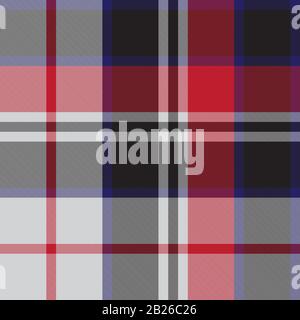 Motif écossais classique Sans Coutures - Ce motif écossais classique est adapté à l'impression de chemises, au tissu, aux textiles et au jacquard Illustration de Vecteur