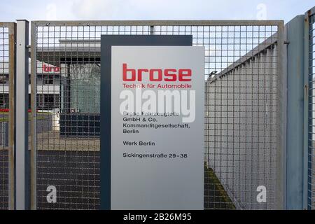 Brose Fahrzeugteile GmbH & Co. KG, fournisseur automobile, société familiale Banque D'Images