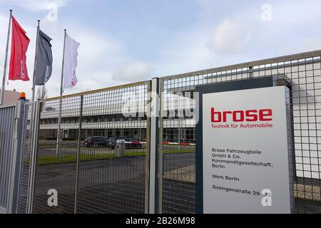 Brose Fahrzeugteile GmbH & Co. KG, fournisseur automobile, société familiale Banque D'Images