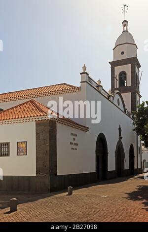 Iglesia de San Gines, église paroissiale d'Arrecife, Lanzarote Banque D'Images