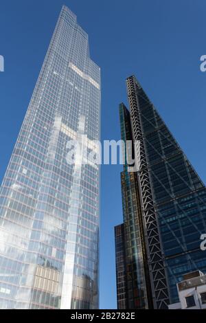 22 Bishopsgate Et Le Leadenhall Building, The City, Londres, Royaume-Uni Banque D'Images